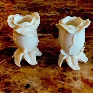 Lenox tulip candle holders